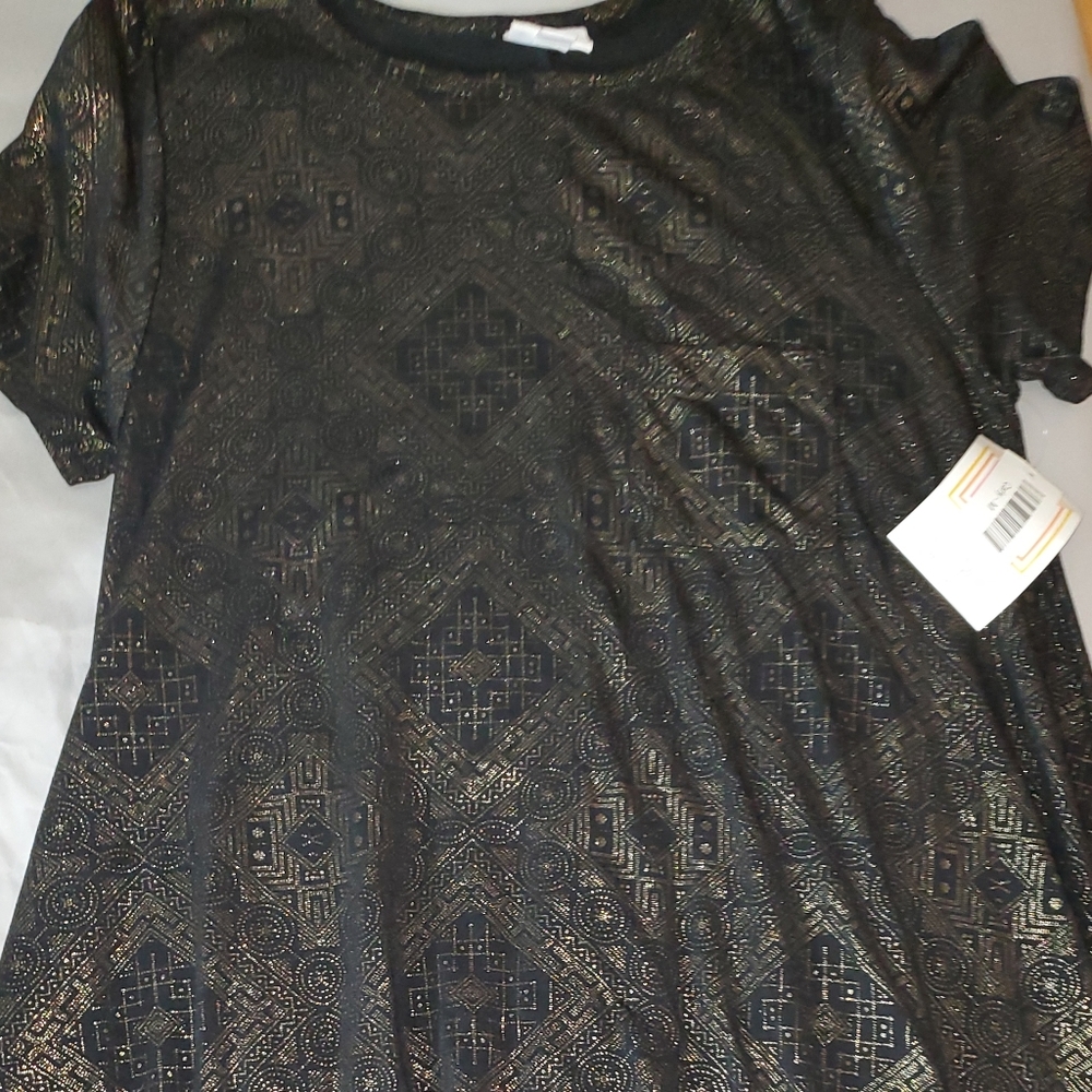 Lularoe holiday Carly sz M NWT